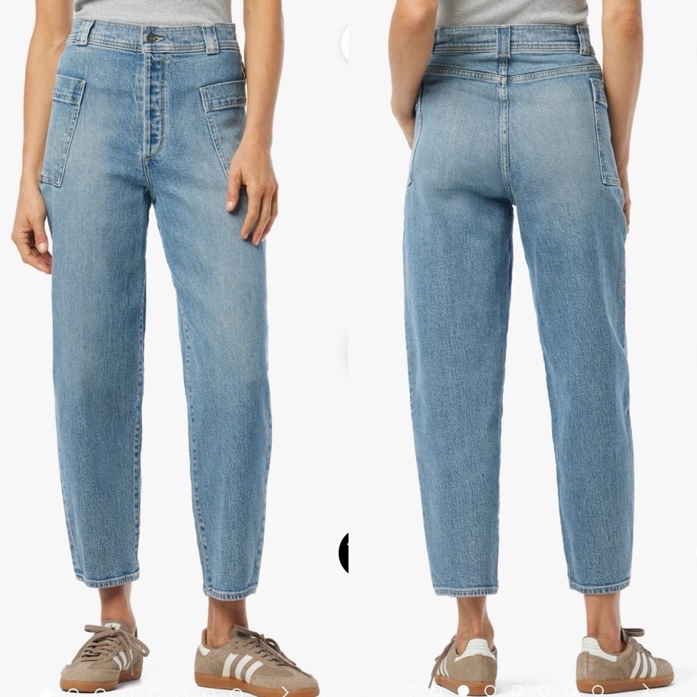 Joe’s Jeans THE PHEOBE
HIGH RISE PATCH POCKET BARREL LEG